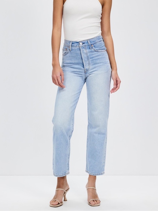 Levi's Denim - Levi’s Ribcage Straight Leg Ankle Women’s Jeans - Light Wash